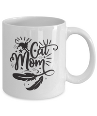 Thumbnail for Funny Cat Mug-Cat Mom-Funny Cat Cup