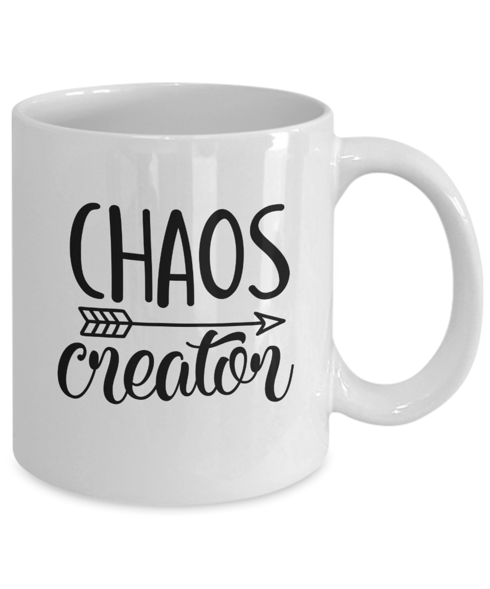 Funny Mug-Chaos Creator-Coffee Cup