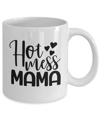 Thumbnail for Hot Mess Mama fun coffee mug