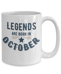 Thumbnail for October Legends Birthday-Mug 15.oz