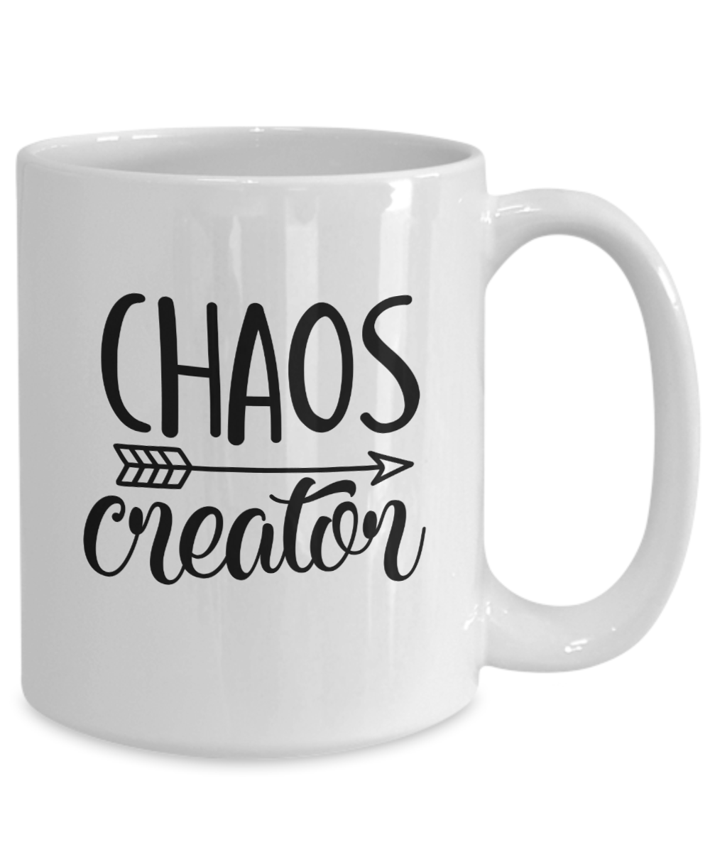 Funny Mug-Chaos Creator-Coffee Cup