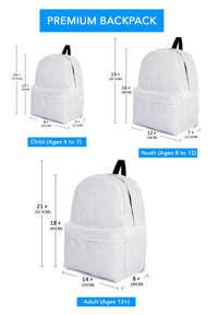 Thumbnail for OES  BACKPACK Gold SQ 7 Assorted Colors - JaZazzy 