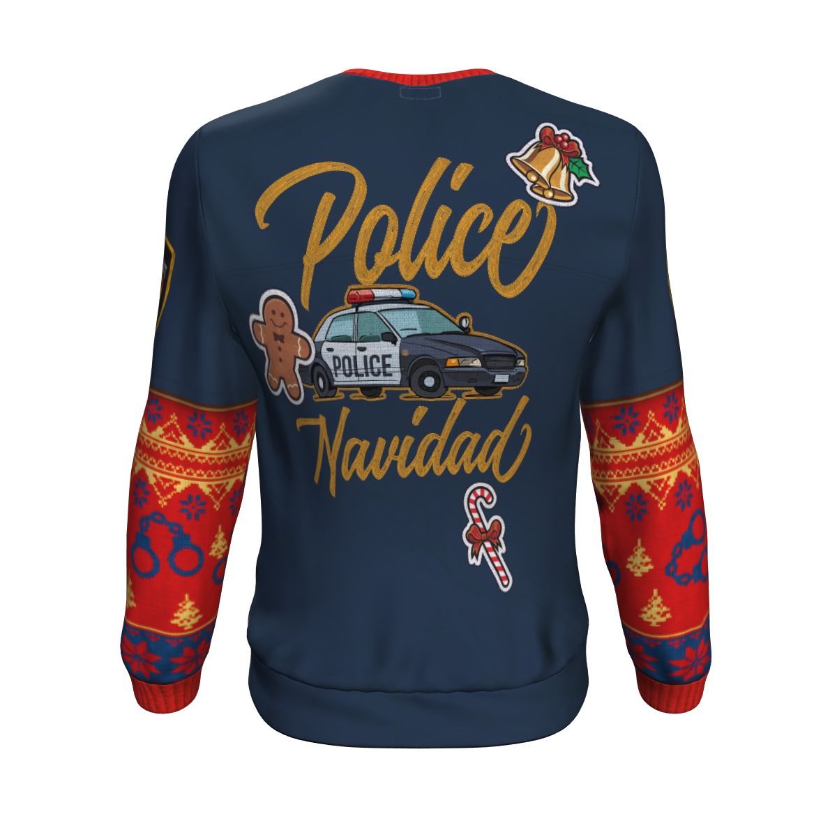 Police Navidad Sweatshirt - JaZazzy 