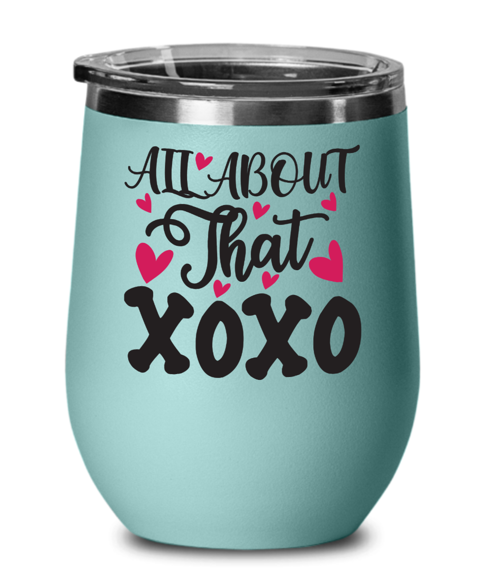 All About That XO-Stemless Wine mug-green