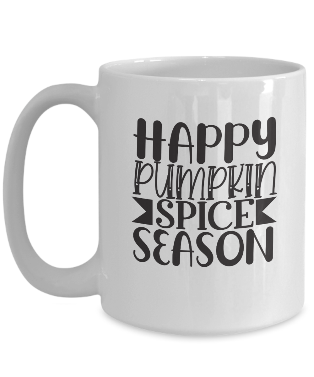Funny Fall Mug-Happy Pumpkin Spice Season-Funny Coffee Cup
