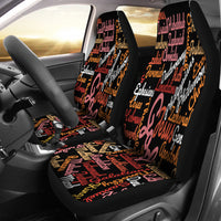Thumbnail for Custom-Made Holy Bible Books Black Car Seat Cover - JaZazzy 