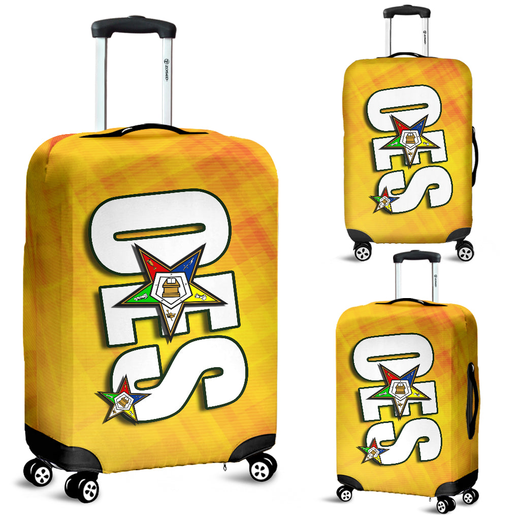 OES Luggage Cover 1C  Gold SQ - JaZazzy 