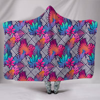 Thumbnail for Boho Tropical Leaves Hooded Blanket - JaZazzy 