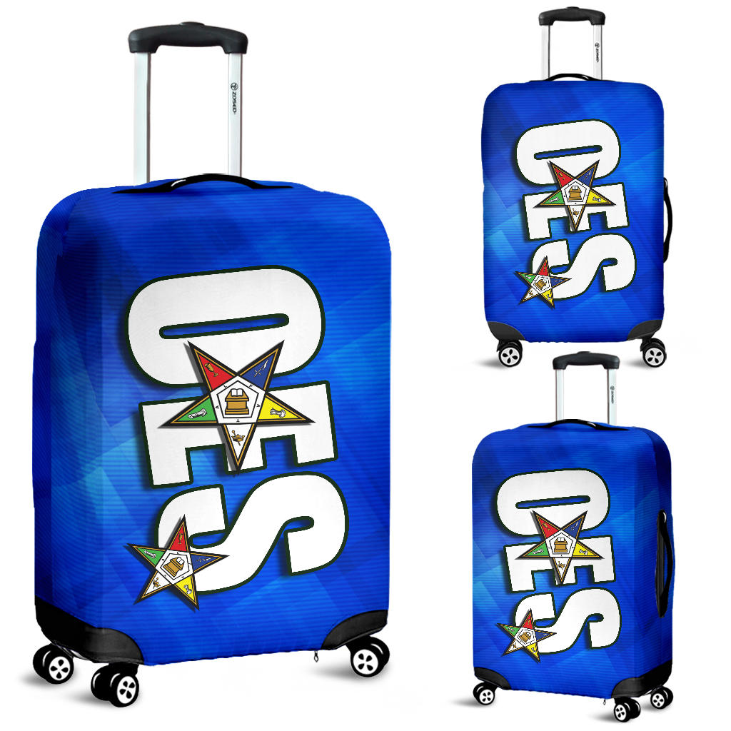 OES Luggage Cover_LA Special Edition 1 Blue SQ - JaZazzy 