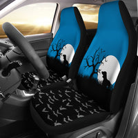 Thumbnail for Halloween Dachshund Car Seat Covers - JaZazzy 