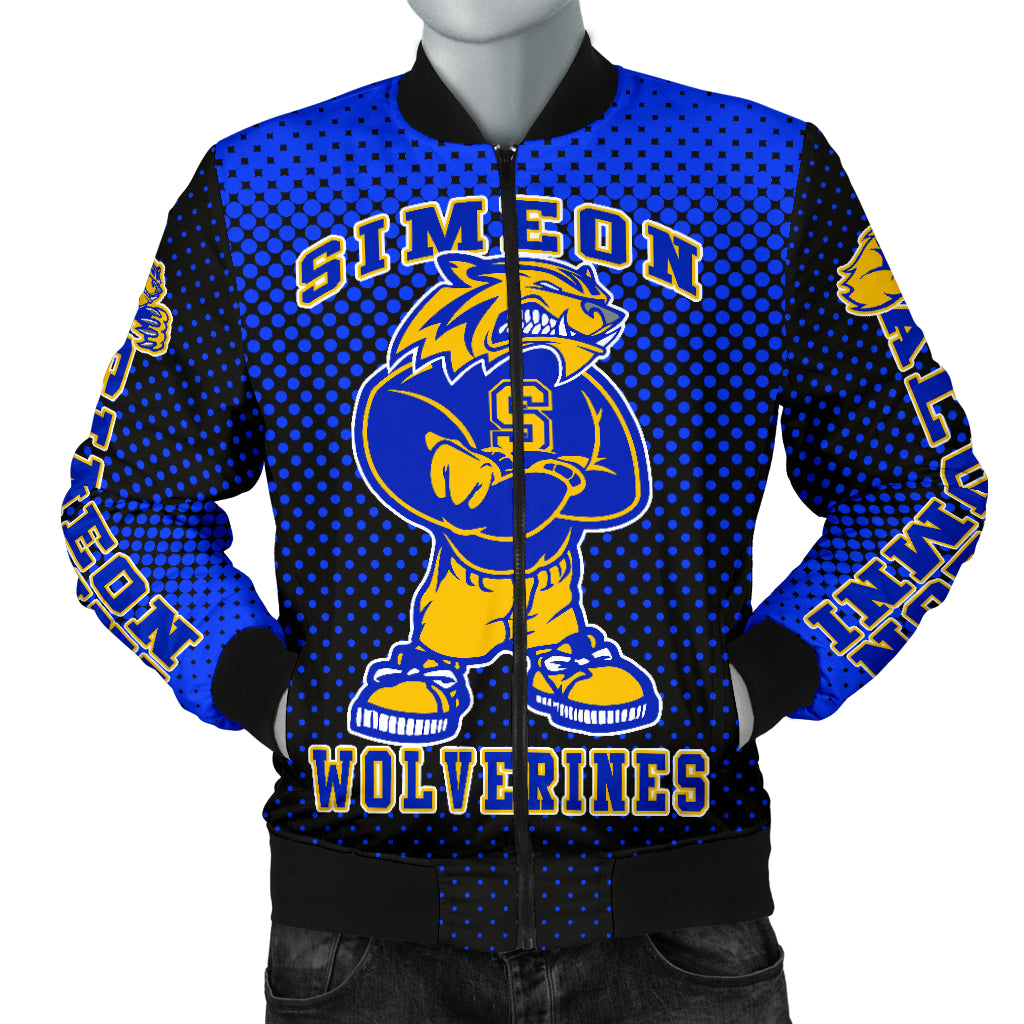 FREDDIE C_ BOMBER-BACK-PERSONIZED-Simeon Alumni 1015