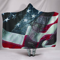 Thumbnail for Hooded Blanket dark flag - JaZazzy 