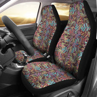 Thumbnail for Boho Indian Feathers Car Seat Covers - JaZazzy 