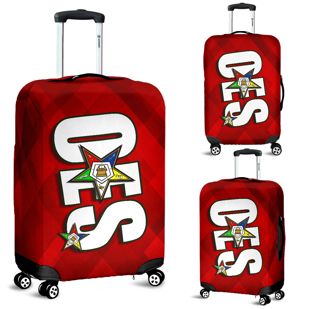 OES Luggage Cover 1C  Red SQ