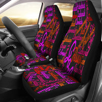 Thumbnail for Custom-Made Holy Bible Books Black Mixed Colors Car Seat Cover - JaZazzy 
