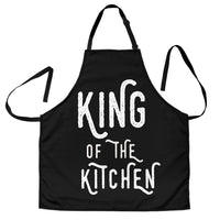 Thumbnail for Men's Apron King Of The Kitchen - JaZazzy 