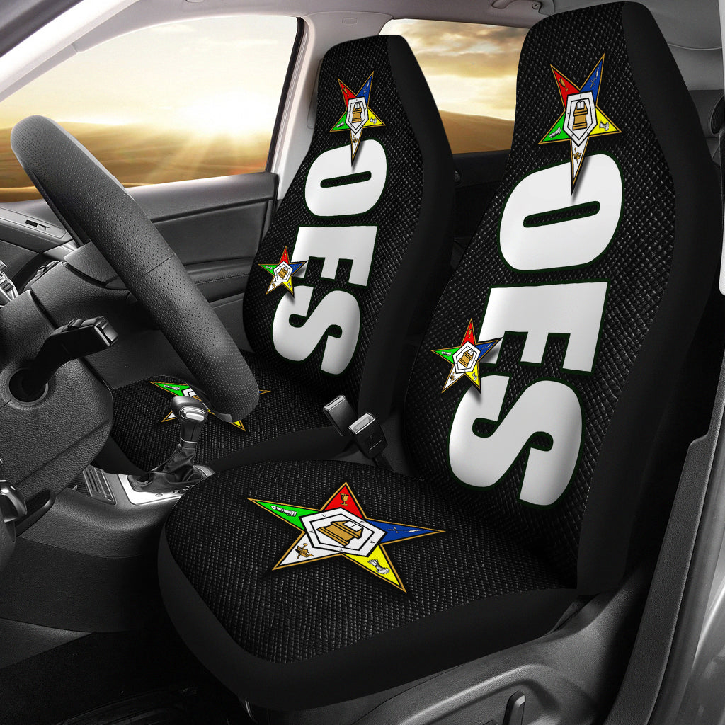 OES Car Seat Cover A02A Black - JaZazzy 