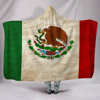 Thumbnail for Hoodie Blanket - Mexican Flag Print_Green-White-Red - JaZazzy 