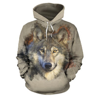 Thumbnail for I Am A Wolf Men's Hoodie - JaZazzy 