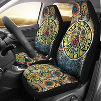 Thumbnail for Premium Peace Mandala Seat Covers - JaZazzy 