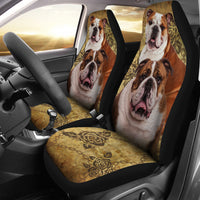 Thumbnail for Bulldog Car Seat Covers (Set of 2) - JaZazzy 