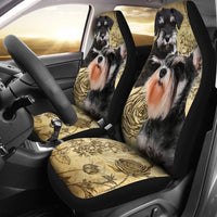 Thumbnail for Schnauzer Car Seat Covers (Set of 2) - JaZazzy 