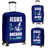 Thumbnail for NP Jesus Is The Anchor Luggage Cover - JaZazzy 