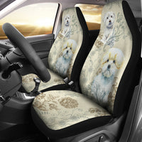 Thumbnail for Maltese Car Seat Covers (Set of 2) - JaZazzy 