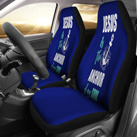 Thumbnail for NP Jesus Is The Anchor Car Seat Cover - JaZazzy 