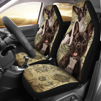 Thumbnail for French Bulldog Car Seat Covers (Set of 2) - JaZazzy 