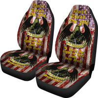 Thumbnail for 2nd Amendment Supporter Car/SUV Seat Cover v1B - JaZazzy 