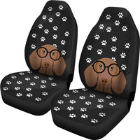 Thumbnail for Black Wiener Car Seat Covers - JaZazzy 