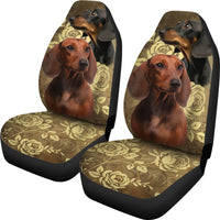 Thumbnail for Dachshund Car Seat Covers (Set of 2) - JaZazzy 