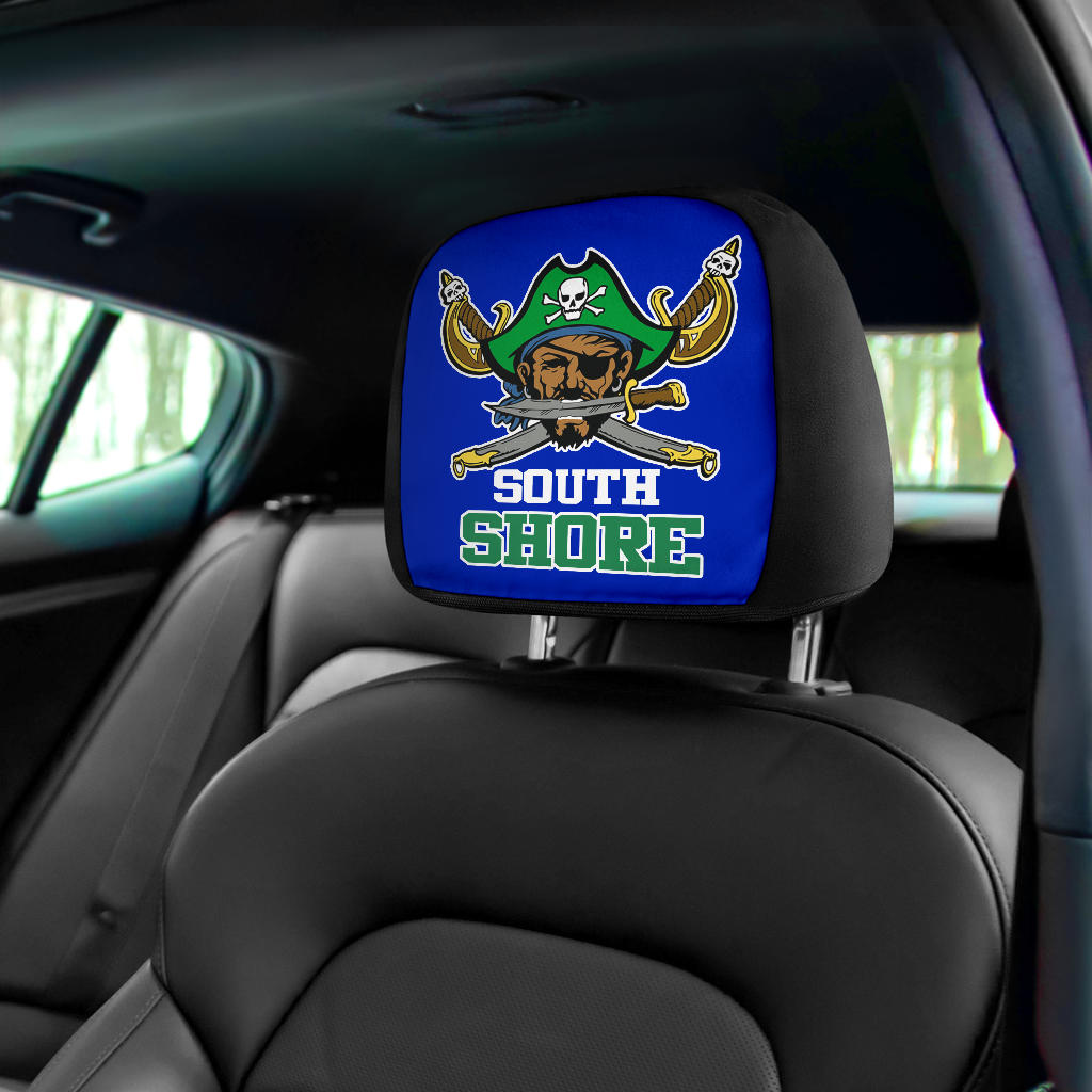 South Shore car seat headrest Cover (set of 2)