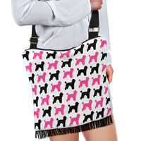 Thumbnail for Poodle Dog Crossbody Boho Handbag