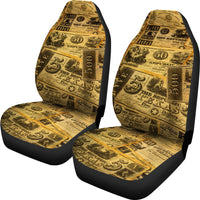Thumbnail for Republic of Texas-Money Car Seat Cover 414A - JaZazzy 