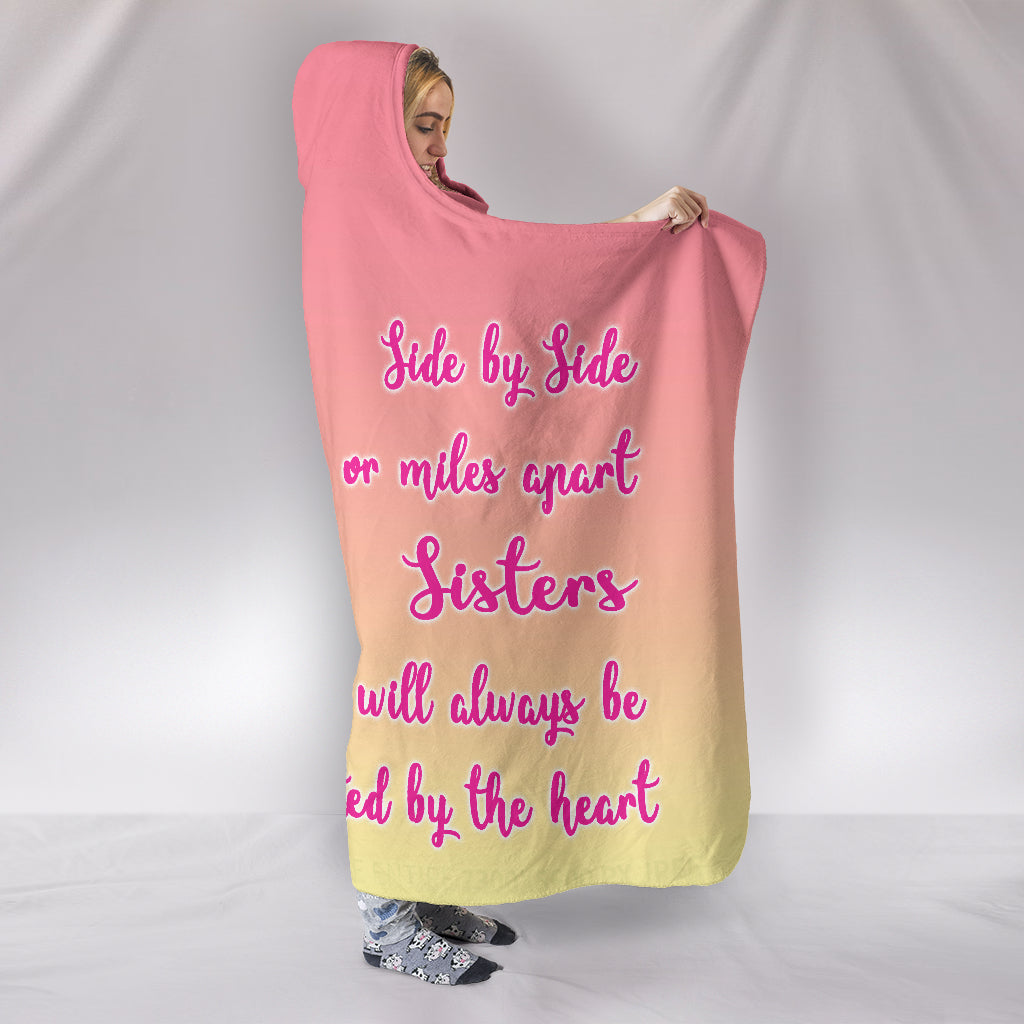 Sisters Love Hooded Blanket - JaZazzy 