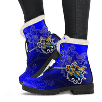 Thumbnail for CVS Blended Blue v1F Faux Fur Leather Boot - JaZazzy 