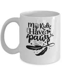 Thumbnail for Funny Pet Mug-My Kids Have Paws-Fun pet cup