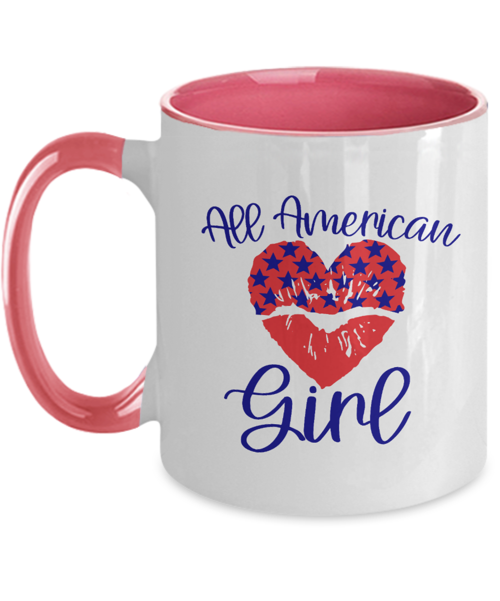 All American Girl-Two Tone Mug