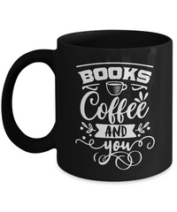 Thumbnail for Books coffee and you-fun coffee cup