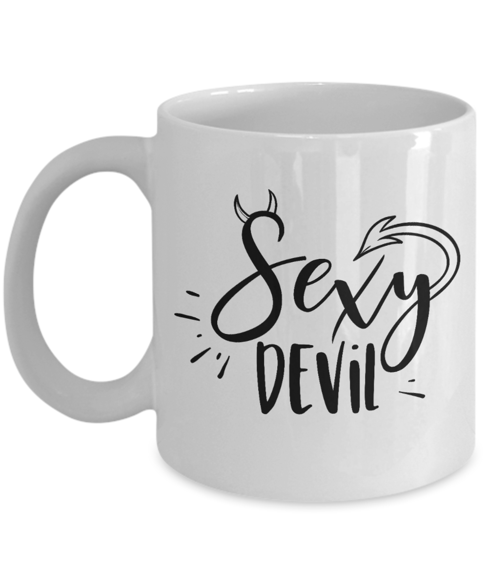 Funny Mug - Sexy Devil - Coffee Cup