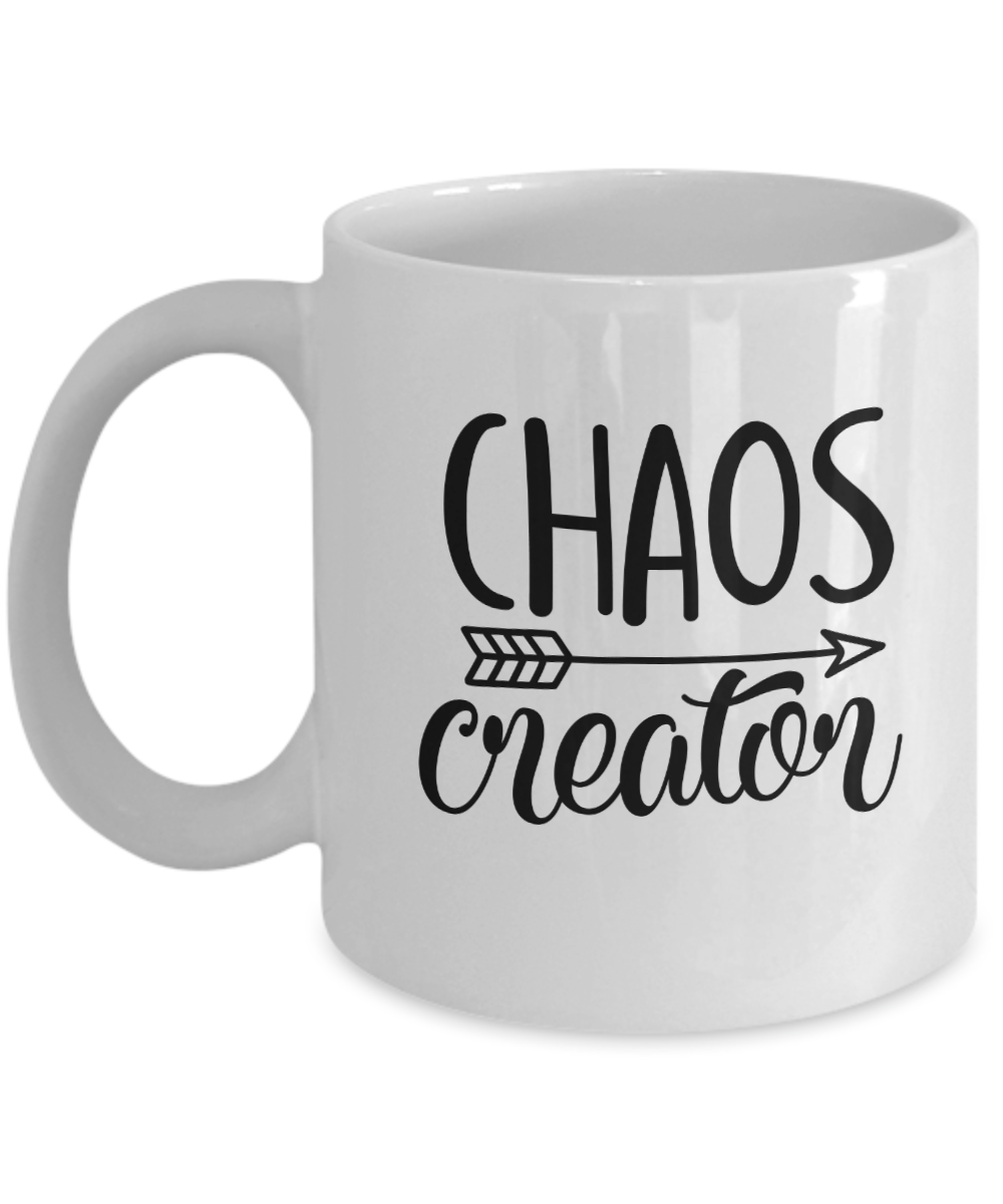 Funny Mug-Chaos Creator-Coffee Cup