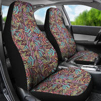 Thumbnail for Boho Indian Feathers Car Seat Covers - JaZazzy 