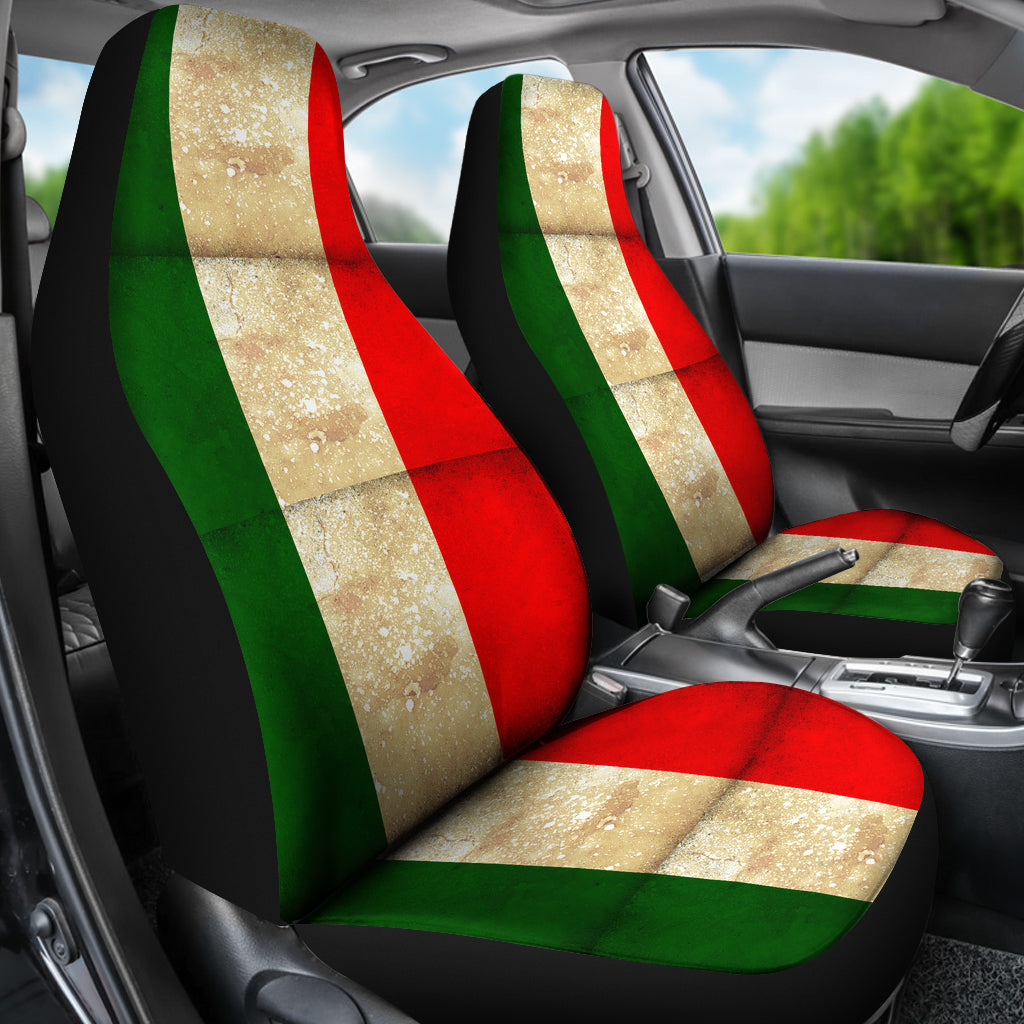 JZP All Italian Flag Seat Cover 01A - JaZazzy 
