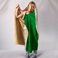 Thumbnail for Hoodie Blanket - Italian Flag_Green-White-Red - JaZazzy 