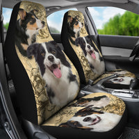 Thumbnail for Border Collie Car Seat Covers (Set of 2) - JaZazzy 