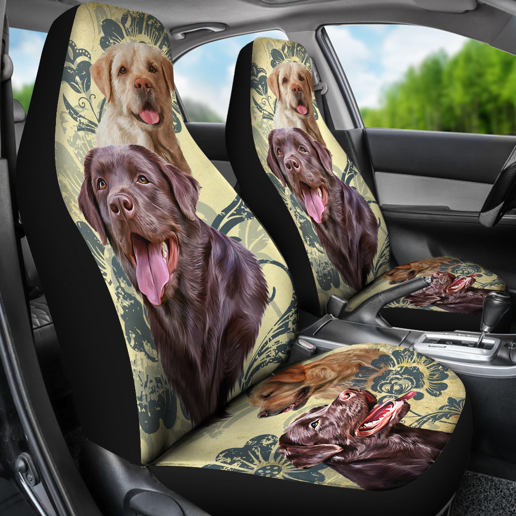 Labrador Car Seat Covers (Set of 2) - JaZazzy 