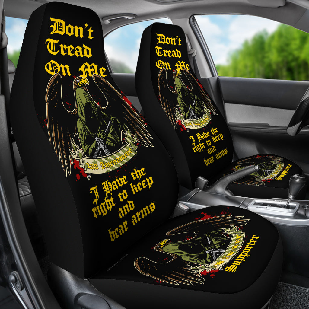 2nd Amendment Supporter Car/SUV Seat Cover v1B2 - JaZazzy 