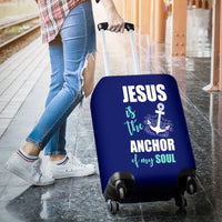 Thumbnail for NP Jesus Is The Anchor Luggage Cover - JaZazzy 